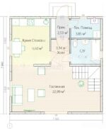 Проект дома "Л-117" 117 кв.м — изображение 2