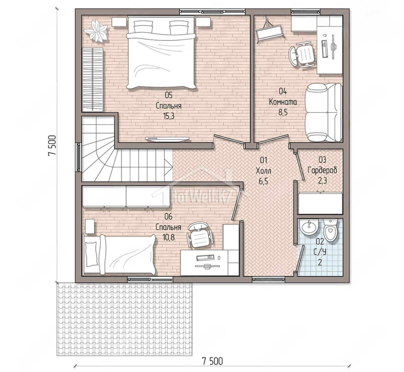 WhatsApp Image 2025-10-26 at 16.42.30 (1) Проект дома "Р-117" 117 кв.м — изображение 3