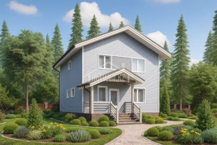 Проект дома "М-140" 140 кв.м