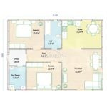 Проект дома "П-96" 96 кв.м — изображение 2