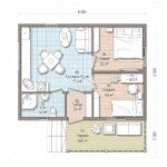 Проект дома "Ф-58" 58 кв.м — изображение 2