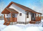 Проект дома "О-90" 90 кв.м.