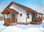 Проект дома "О-90" 90 кв.м