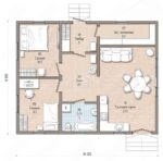 Проект дома "А-80" 80 кв.м — изображение 2