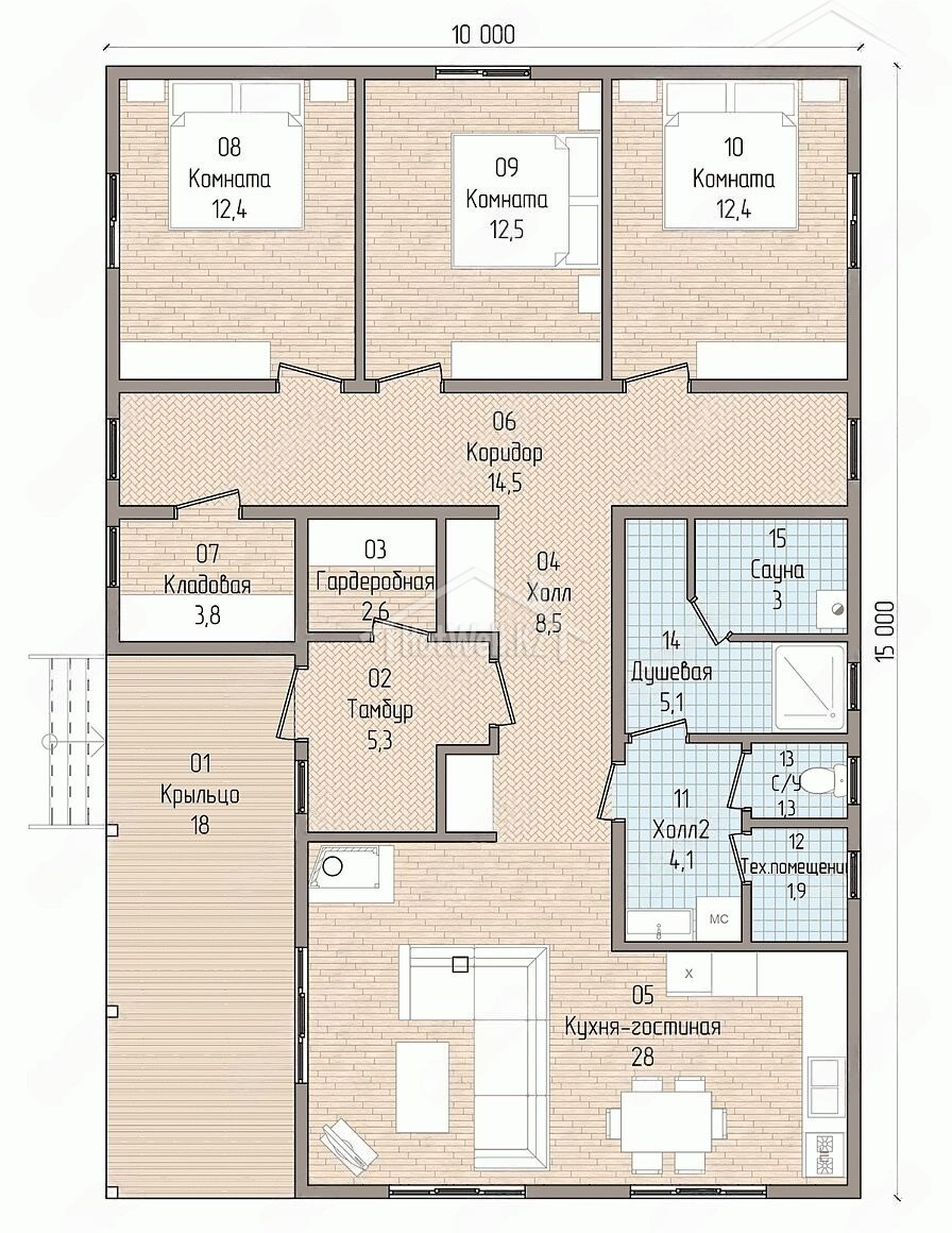 WhatsApp Image 2025-10-10 at 17.15.38 (1) Проект дома "В-150" 150 кв.м. — изображение 2