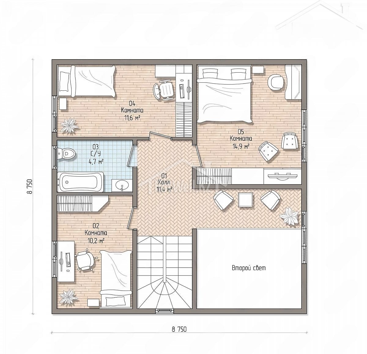 WhatsApp Image 2025-10-16 at 15.46.04 (2) Проект дома "А-153" 153 кв.м. — изображение 3