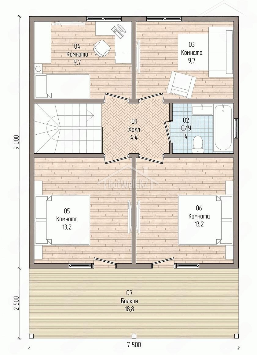 WhatsApp Image 2025-10-19 at 14.59.31 (1) Проект дома "Б-172" 172 кв.м. — изображение 3