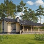 Проект дома "К-75" 75 кв.м2