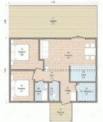 Проект дома "Д-104" 104 кв.м. — изображение 2