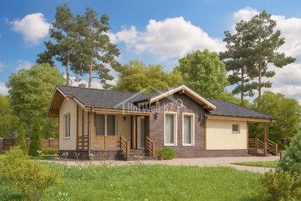 Проект дома "Б-100" 100 кв.м.