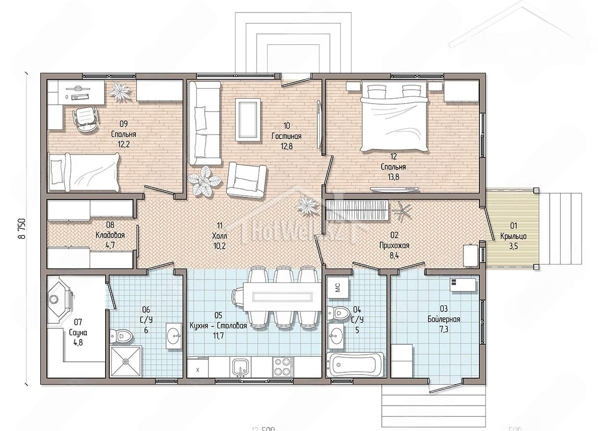 WhatsApp Image 2025-10-26 at 16.24.07 (1) Проект дома "Д-113" 113 кв.м. — изображение 2