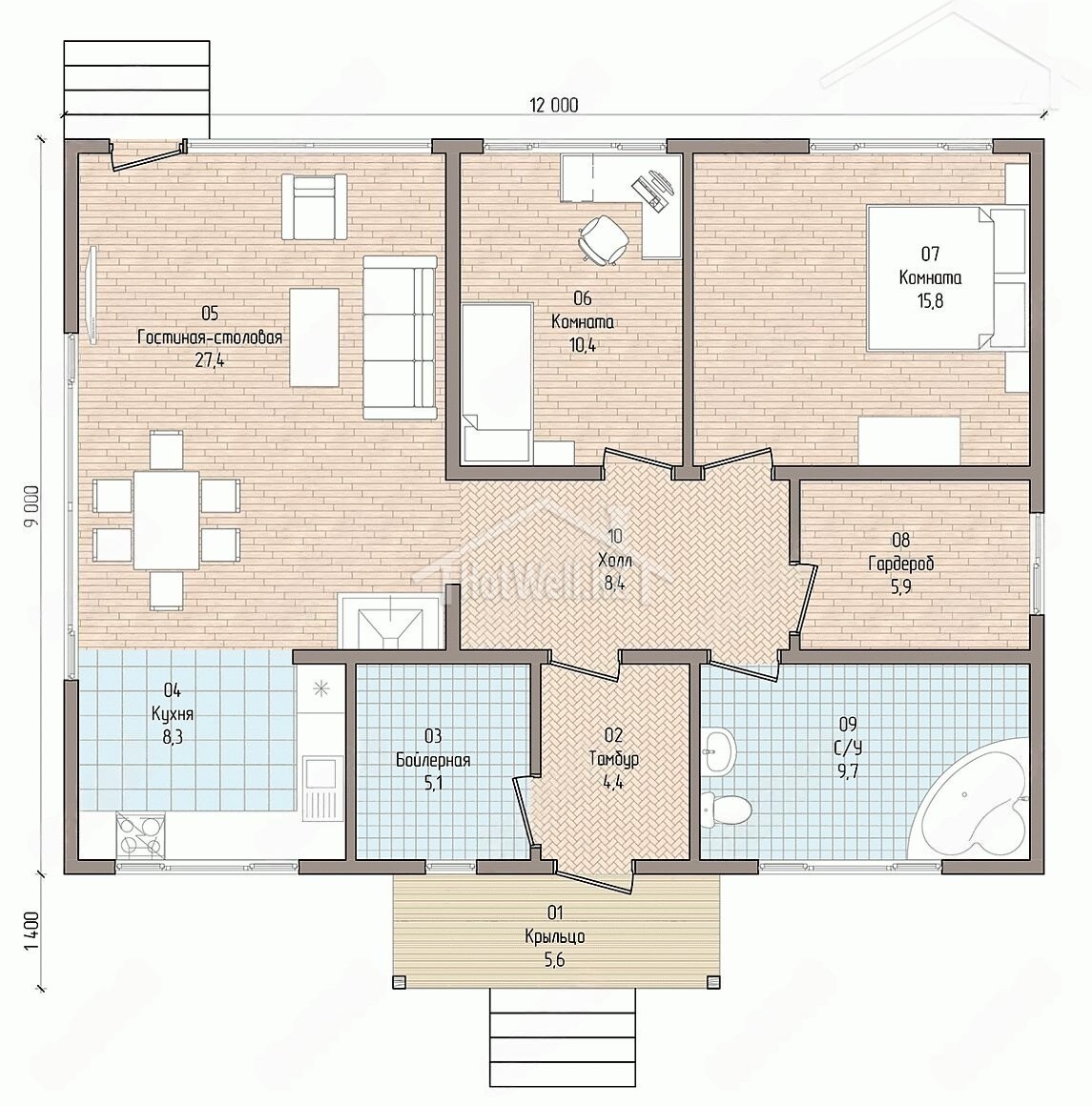 WhatsApp Image 2025-10-26 at 16.37.51 (1) Проект дома "С-116" 116 кв.м. — изображение 2