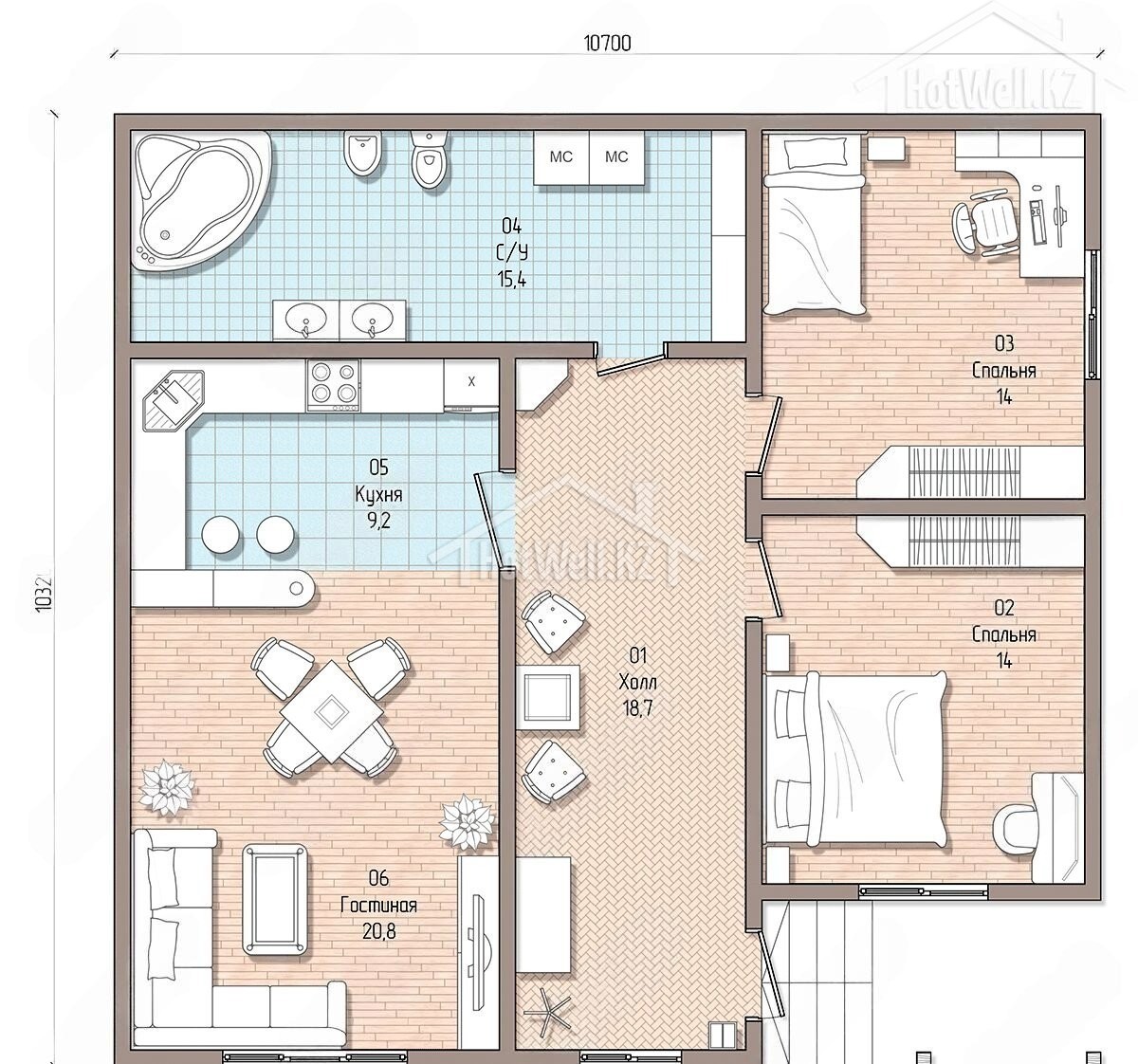 WhatsApp Image 2025-10-26 at 17.23.13 (1) Проект дома "О-103" — изображение 2