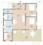 Проект дома "П-116" 116 кв.м. — изображение 2