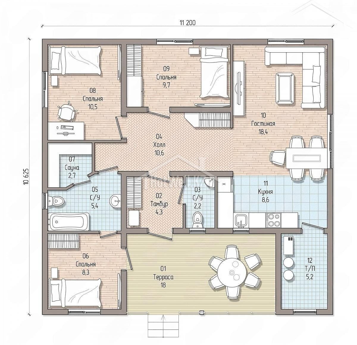 WhatsApp Image 2025-10-27 at 15.58.16 (1) Проект дома "К-119" 101 кв.м. — изображение 2