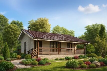 Проект дома "Д-74" 74 кв.м