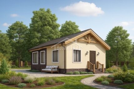 Проект дома "П-63" 63 кв.м.