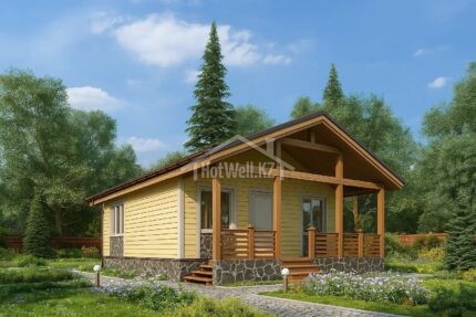 Проект дома "Д-71" 71 кв.м