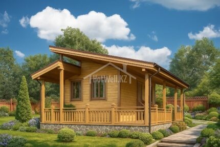 Проект дома "В-67" 67 кв.м.