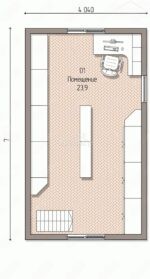 Проект дома "Т-56" 56кв.м — изображение 3