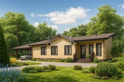 Проект дома "Л-89" 62 кв.м.