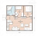 Проект дома "П-64" 64 кв.м. — изображение 2