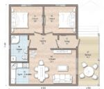 Проект дома "Б-89" 89 кв.м. — изображение 2