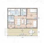 Проект дома "С-74" 74 кв.м. — изображение 2