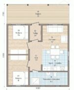 Проект дома "Г-84" 84 кв.м. — изображение 2