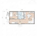 Проект дома "Л-61" 61 кв.м. — изображение 2