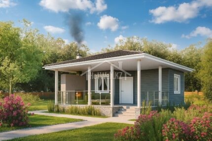 Проект дома "С-58" 58 кв.м