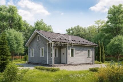 Проект дома "В-57" 57 кв.м.