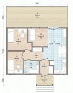 Проект дома "Д-94" 63 кв.м. — изображение 2