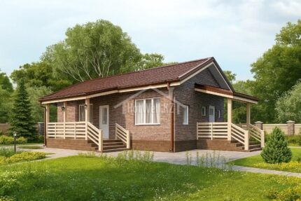 Проект дома "К-88" 88 кв.м