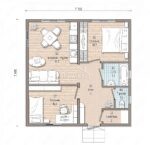 Проект дома "А-61" 61 кв.м. — изображение 2