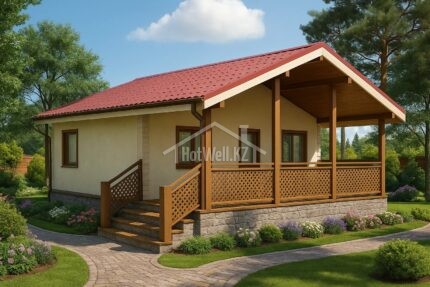 Проект дома "П-61" 61 кв.м.