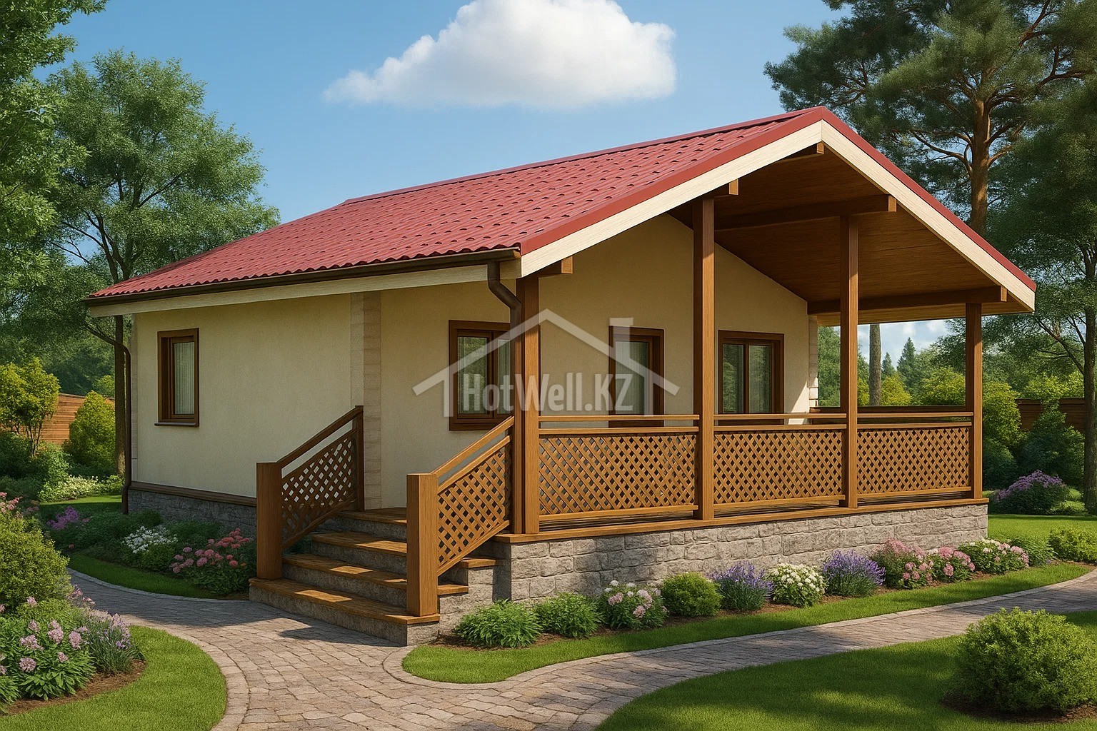 task_01k9j2kkfsf21szgsaa4hg6scr1 Проект дома "П-61" 61 кв.м. — изображение 1