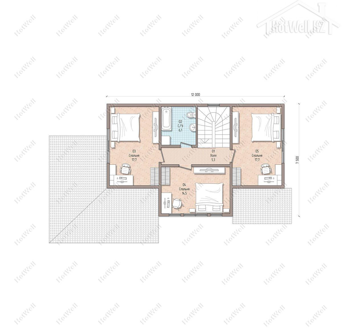 ak7q8a357l96bdfjcq3kjd1g26nibaefg5l5jb2h6hjeg8jcag4q.png.jpg Проект дома «О-194» — изображение 3