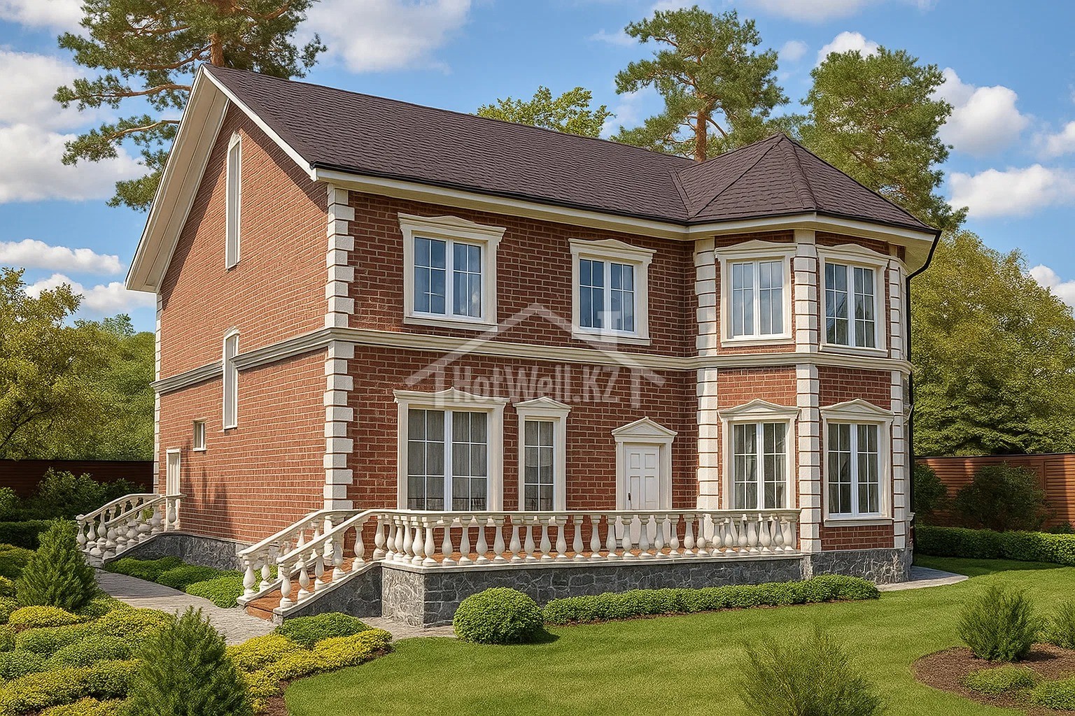 task_01kax5431pewa9yhnkyna837gc1 Проект дома «Т-584» 584 кв.м — изображение 1