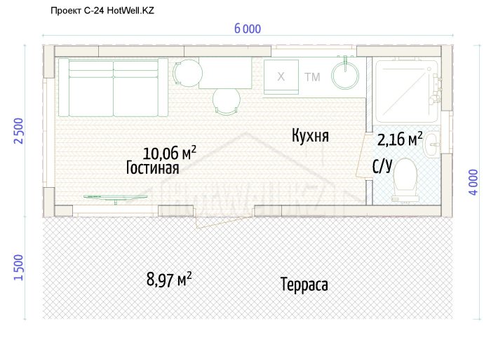 Проект дома «С-24» — изображение 2