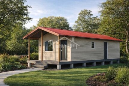 Проект дома "А-50" 50 кв.м2 Арман