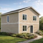 Проект дома А-145 145 м² из СИП панелей, 2 этажа — HotWell.kz Алматы