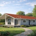 Проект дома А-115 115 м² из СИП панелей, одноэтажный — HotWell.kz Алматы