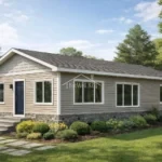 Проект дома В-106 106 м² из СИП панелей, одноэтажный — HotWell.kz Алматы