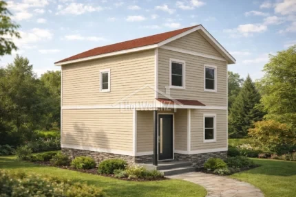 Проект дома "Е-108" 108кв.м2 Естай