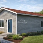 Проект дома С-45 45 м² из СИП панелей, компактный одноэтажный — HotWell.kz Алматы