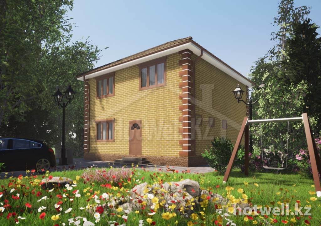 Построить дом в Уральске - Строим по Казахстану. Цена от 45 000 тг. м2 - HotWell.KZ