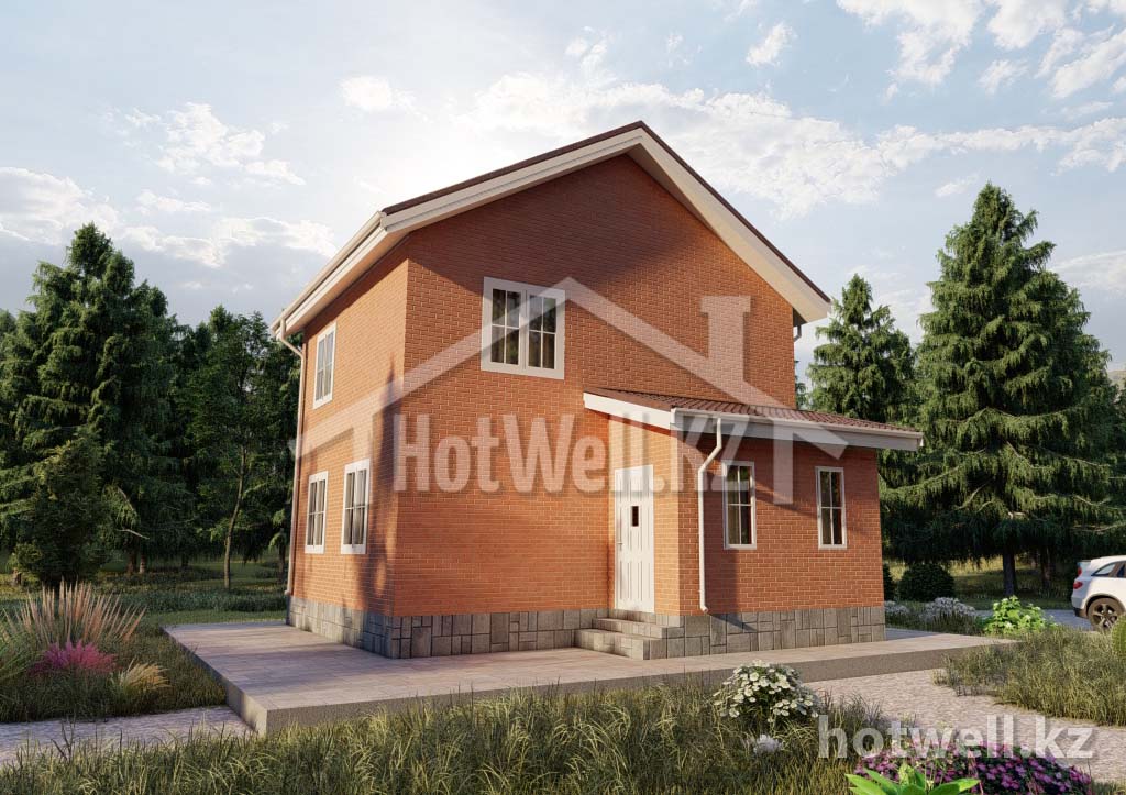 Сборные дома в Алматы - производство сборных домов - HotWell.KZ