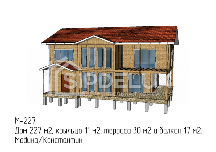 Проект дома “М-238” 238 кв.м — изображение 2