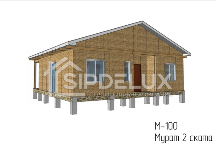 Проект дома “М-100” 100 кв.м — изображение 2